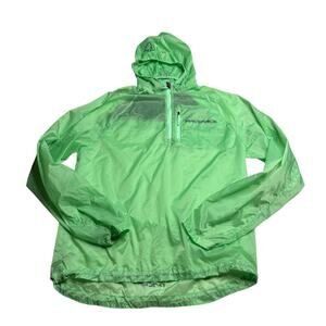 RACEFACE Race Face Nano Jacket Men's Size Medium Lightweight Hooded Green MTB